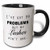 3dRose 223170_4""IVE GOT 99 PROBLEMS BUT MY LASHES AINT ONE." Two Tone Mug, 11 oz, Black