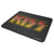 KISS Officially Licensed Diamond Plate Logo Mouse Pad/Mat, One Size