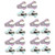 20 Pcs Staple Puller Upholstery Tools Staple Remover Staple Removing Tool Stapler Remover Tool Staple Removal Tool Convenient Stapler Puller Air Tool Rivet Iron Office Nail
