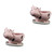 Happyyami 2 pcs Decorative Flower Pot Animal Succulent Plant Pot Ceramic Animal Flowerpot Pot for Plants Indoor Cactus Plant Pot Ceramic Succulent Planter Pots Cow Statue Nursery Mini