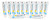 DawnMist Anticavity Flouride Toothpaste - 0.85 Ounce Tube - Pack of 12