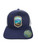 Denali Trucker Hat w/National Park Woven Patch (Navy/White)