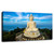 Grand Buddha Thailand Pictures Canvas Wall Art Landscape Poster Prints Wall Decor?For Living Room Bedroom Office With Framed 20"x12"