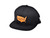 Branded Bills 'The Constitution' Leather Patch Classic Snapback Hat - One Size Fits All (Black)