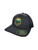 Yellowstone Trucker Hat with National Park Woven Patch (Grey/Black)