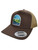 Everglades Trucker Hat w/National Park Woven Patch (Brown/Tan)