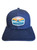 Jasper Trucker Hat - Mesh Snapback Baseball Cap w/National Park Woven Patch (Navy/White)