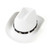 EOGIMI Classic Cowboy Hat for Women Wide Brim Western Felt Hats with Buckle Belt White