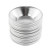 Bezall 20pcs Anodized Aluminum Egg Tart Mold Cupcake Pie Cookie Tins Pudding Mould Baking Cups