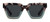 Peepers by PeeperSpecs Women's Out of Office Sun Square Polarized, No Correction Sunglasses, Black Marble/Mint, 51 + 0