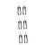 UKCOCO 6 Pcs Garden Pruning Shears Plant Trimming Scissors Hand Pruning Shears Plant Shears Heavy Duty Shears Pruning Shears for Gardening Branch Shears Fruit Picking Stainless Steel