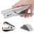 Office Stapler Effortless Desktop Stapler The Hand-held Staplers Have 20 Sheet Page, Easy To Load Ergonomic All Metal Staplers For Desk Desktop Staplers ( Color : Stapler+staple x5+staple remover )