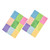 Amosfun 18 Sticky Notes memo Scratch pad Adhesive Note Grocery List Notepad Small memo Note pad memo Notes School Note Stickers Ruled notepads Notebook Simple Office Paper