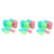 Didiseaon 36 Pcs Gradient Eraser Gradient Colored Erasers Cute Erasers Funny Erasers Writing Erasers Rainbow Erasers Kids Pencil Erasers Adorable Erasers Pencil Head PVC Cartoon Student