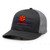 Grey Clemson University Tigers Trucker Hat Charcoal and Grey Everyday Mesh Trucker Cap