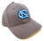 MVP UNC North Carolina Tar Heels Logo Grey Curved Bill Adjustable Hat