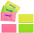 Tartan Sticky Notes 76x127mm Neon Assorted 100 Sheet Pk6 FT510090341
