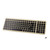 Compact Bluetooth & 2.4Ghz Keyboard Wireless - Multi-Device Quiet Wireless Keyboard - 106 Keys Full Size Keyboard for iPad, Tablet, Laptop, Computer, PC, Notebook, Windows, Mac, Chrome OS, Android