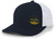 Trenz Shirt Company Men's Scenic Mountain Outdoors Woodland Embroidered Mesh Back Trucker Hat, Navy/White