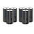 Palowextra Premium Rechargeable D Battery, 6 Pack High Capacity 8000mAh 1.2v NiMH D Size Batteries