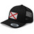 RIVEMUG Alabama Rep Your State Trucker Hat Embroidered State Flag Snapback Basebal Cap Men Women Black