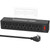HHSOET Under Desk Power Strip with 3M Adhesive, 6 Outlet Under Table Surge Protector 1200J, Removable Under Desktop Charging Outlet Station, 6FT Extension Cord. (Black)