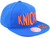 Mitchell & Ness New York Knicks Dead Remix Snapback Adjustable Hat Cap - Blue