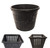Small Water Garden Pond Aquatic Plastic Mesh Planting Basket Kit, Includes a Variety of 8 Plastic Baskets Plastic Water Garden Planting Basket for Aquaponics, Hydroponics Slotted Mesh