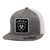 ARIAT Mens Snap Back Flex Fit 110 Large Patch Logo Gray Adjustable Hat