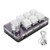One Handed Mechanical Gaming Keyboard, 6 Keys Mini Macro Fully Programmable Gaming Keypad with RGB Light Knob