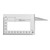 Multi Angle Measuring Ruler, Aluminum Alloy Angle Ruler, Woodworking Angle Measuring Tool, 45/90 Degree Angle Ruler Protractor Gauge, Miter Triangle Ruler, Layout Measuring Tool for Engineer Carpenter