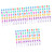 Operitacx 60 Pcs Snowman Pencil Cute Colored Pencils Stacker Pencils Stackable Crayons Christmas Pencils Goodie Bag Filler Multi Pencil Gift Bags Christmas Socks Plastic South Korea Student