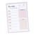 MAGICLULU 4pcs Notebook Weekly Plan Notepad Tear off Planner Weekly Schedule Weekly Paper Daily Plan Notepad Note Pads Household Memo Pad Office Double Offset Paper Agenda Book Multifunction