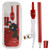 Compass Geometry Geometry Set Math Tool Kit with Compasses Protractor Pencil Eraser Triangle Math Set with Storage Box for Drawing Measuring Tool Drawing Compass (Color : A)