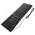 KONTONTY Computer Keyboard Notebook abs Computer Keyboard Wired Laptop Desktop Computer Hongkong Keyboard Wired Full Size Keyboard keypad USB Electronic Work