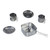Sosoport 1 Set 6pcs Backpacking Cookware Utensils Stainless Steel Cookware Outdoor Cooking Kit Campfire Cookware Kit Camping Flatware Picnic Cookware Travel Kitchen Utensils Field