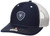 ARIAT Men's Center Small Shield Mesh Back Cap, Blue, One Size