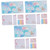 Operitacx 3 Sets Repositionable Note Tabs Sticky Writable Bookmarks Mini Sticky Page Flags Self Stick Note Pads Kawaii Message Notepads Note Memo Pads Removable Boxed Sheet