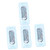 VILLCASE 4 Sets Ruler Set Rulers Protractor for Geometry Compass for Geometry Drawing Triangle Ruler Math Compass School Supplies for Kids Pro Tools Pencil Multifunction Plastic Student