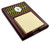 Bee & Polka Dots Red Mahogany Sticky Note Holder (Personalized)