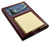 The Starry Night (Van Gogh 1889) Red Mahogany Sticky Note Holder