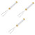 Mikikit 3pcs Key Puller Mechanic Keyboard Mechanical Keyboard Key Cap Puller Cat Claw Keycap Puller Mechanical Keyboards Adorable Key Remover White Portable Tools for Abs