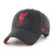 47 Brand EPL Liverpool FC Snap 47 MVP EPL-BLPMS04WBP-BK, Mens, Cap Black/Red,