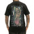Sullen Men's Sulleween Series Heartless Premium Jet Black Short Sleeve T Shirt 3XL