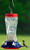 Woodlink Patriotic Swirl Glass Hummingbird Feeder, 16 oz.