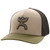 HOOEY Men's Flexfit Fitted Hat (Large/X-Large, Tan/Brown)