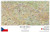 Czech Republic - 17" x 11" Laminated Wall Map