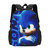 Sonic Backpacks Cute Cartoon Backpack Casual Backpack Lightweight Durable Travel Laptop Backpack - Hedgehog Backpack
