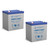 12V 5AH SLA Battery Replacement for Vision CP1250H - 2 Pack