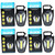 UKCOCO 4 Sets Keychain Light Portable Work Light Outdoor Emergency Light Kids Flashlight Work Flashlights Cob Flashlights Keychain Small Cob Flashlights Outdoor Supply Hiking Accessory